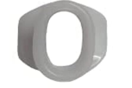 DV Enterprises | Disposable White Plastic Mouth Guard | Non – Toxic, Vinyl Plastic | Size: Medium | Pack Of 25 (Without Belt)